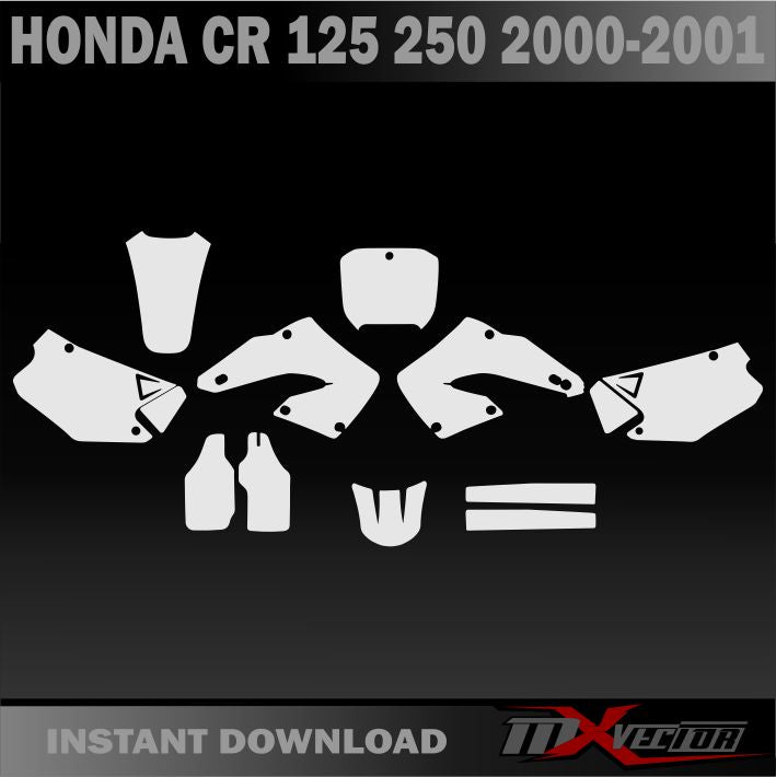 HONDA CR 125 250 2000-2001