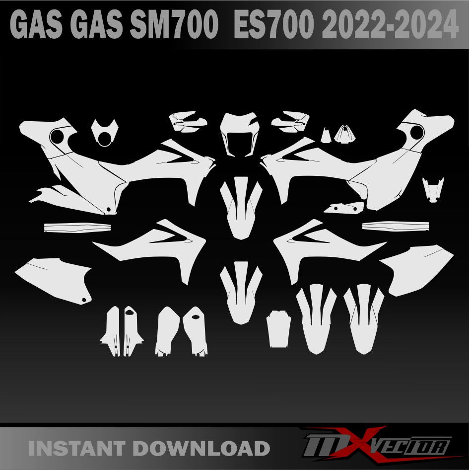 GASGAS SM 700 ES 700 2022-2024