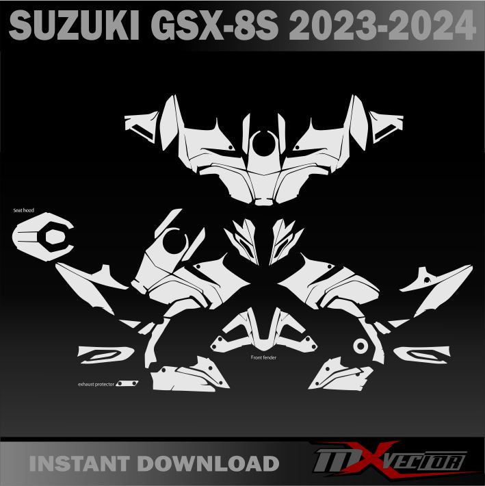 SUZUKI GSX-8S 2023-2024
