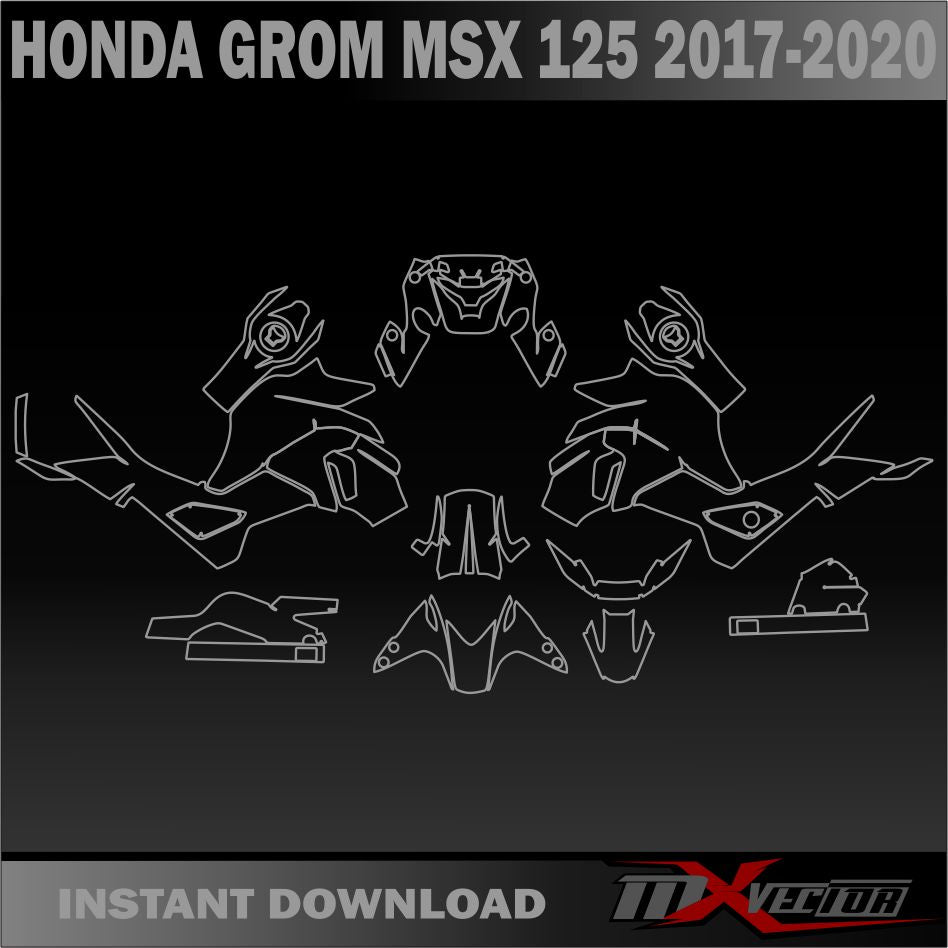 HONDA GROM MSX 125 2017-2020