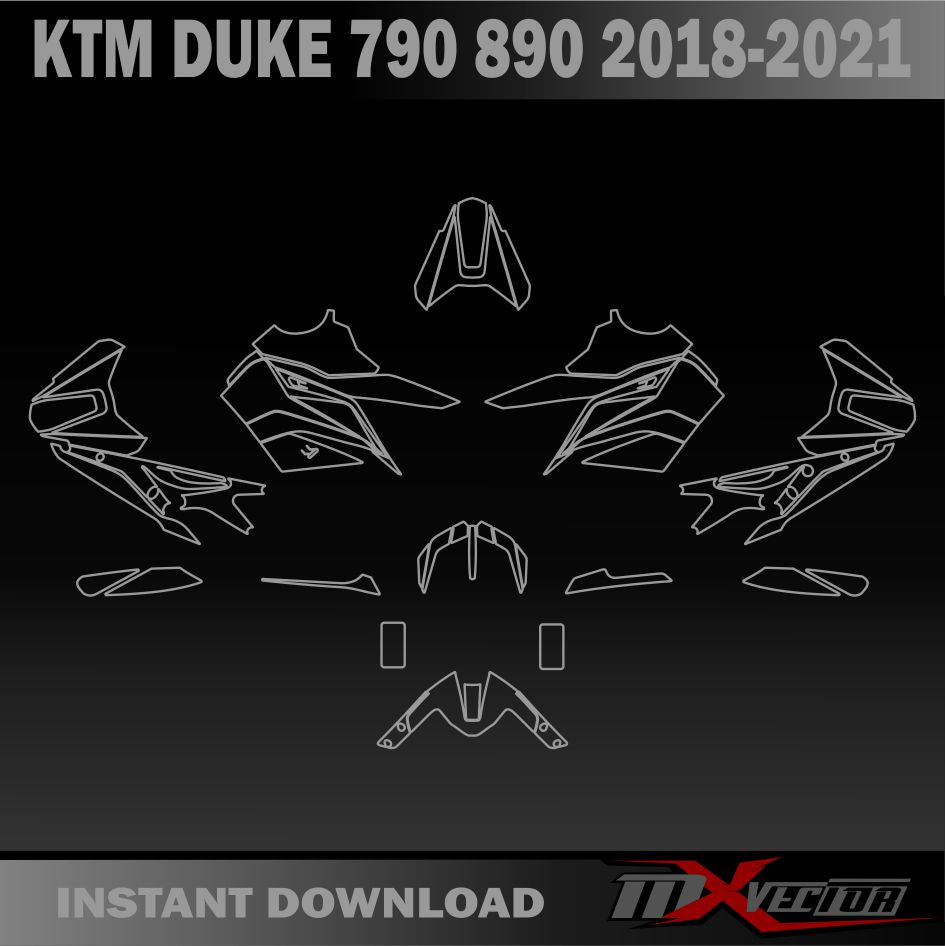 KTM DUKE 790 890 2018-2021
