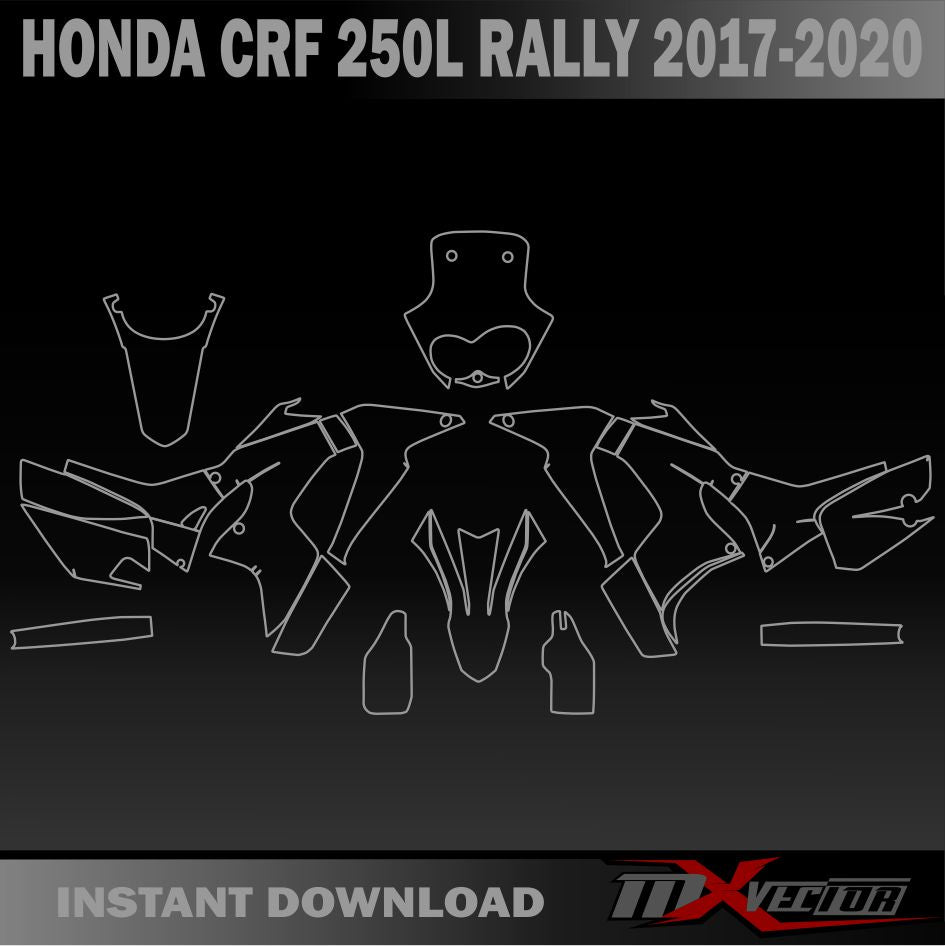 HONDA CRF 250L RALLY 2017-2020