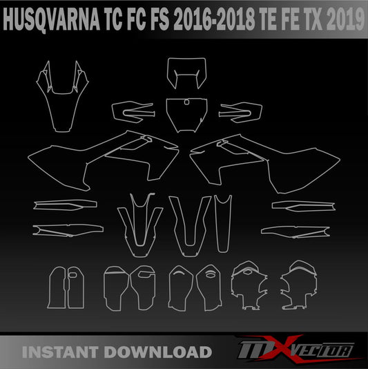 HUSQVARNA TC FC FS 2016-2018 TE FE TX 2019 All models