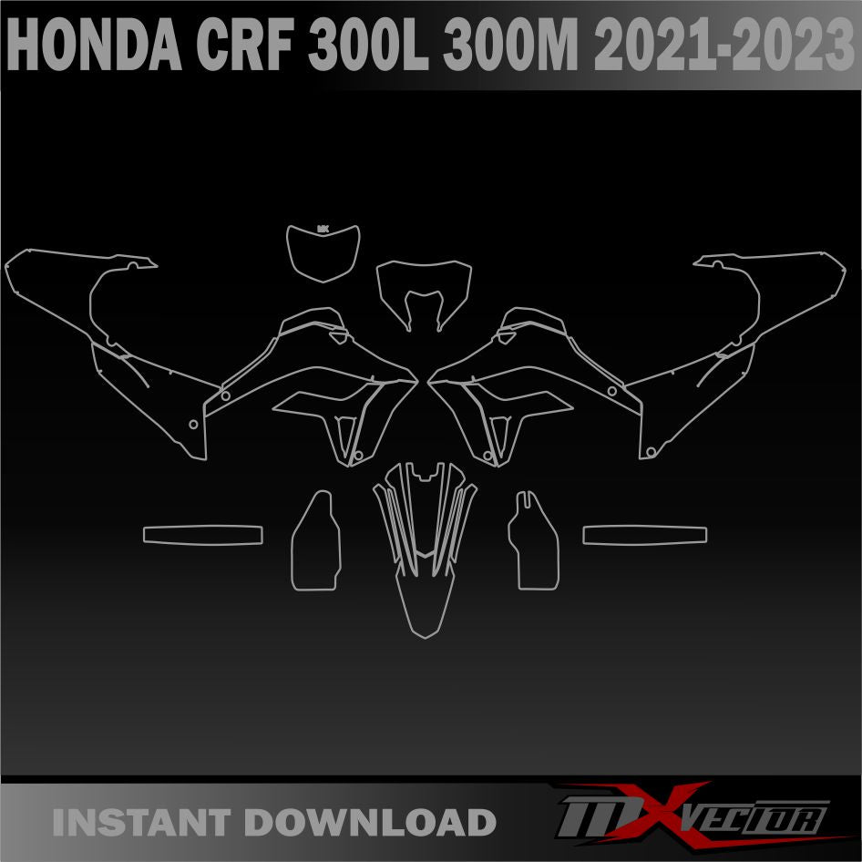 HONDA CRF 300L 2021-2023