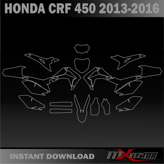 HONDA CRF 450 2013-2016