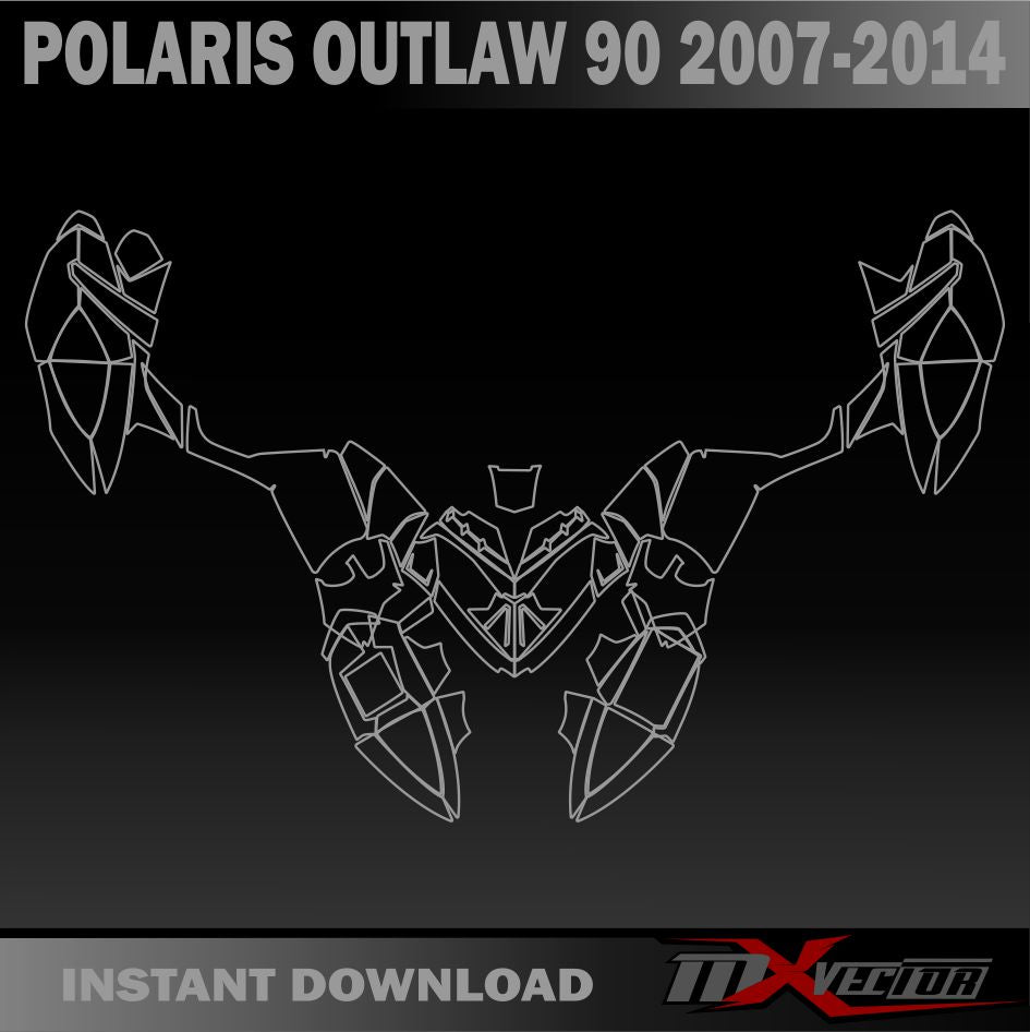 POLARIS OUTLAW 90 2007-2014