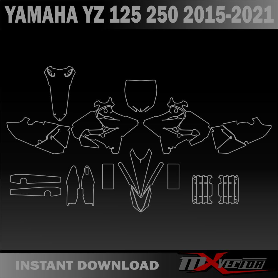 YAMAHA YZ 125 250 2015-2021