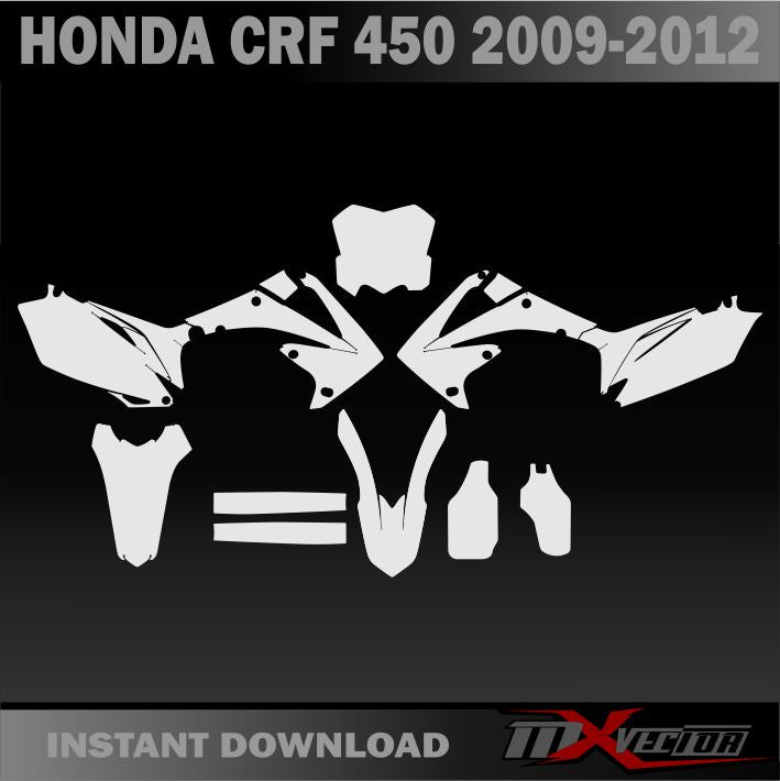 HONDA CRF 450 2009-2012