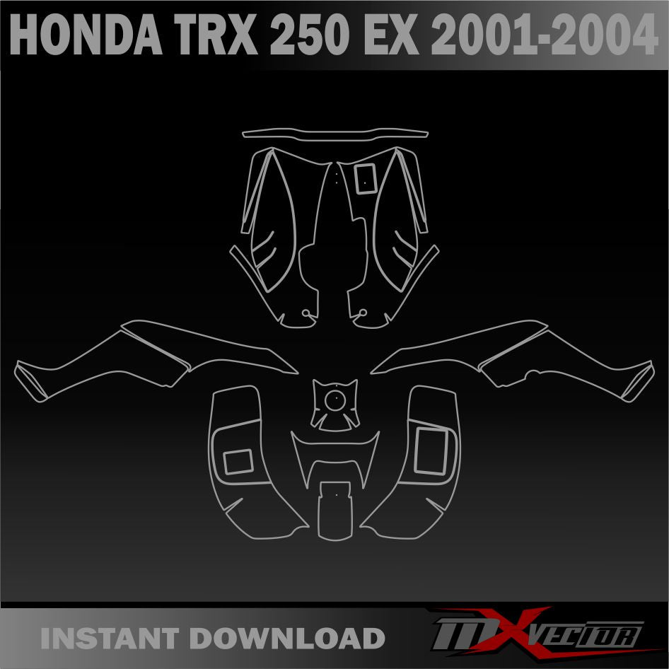 HONDA TRX 250 EX 2001-2004