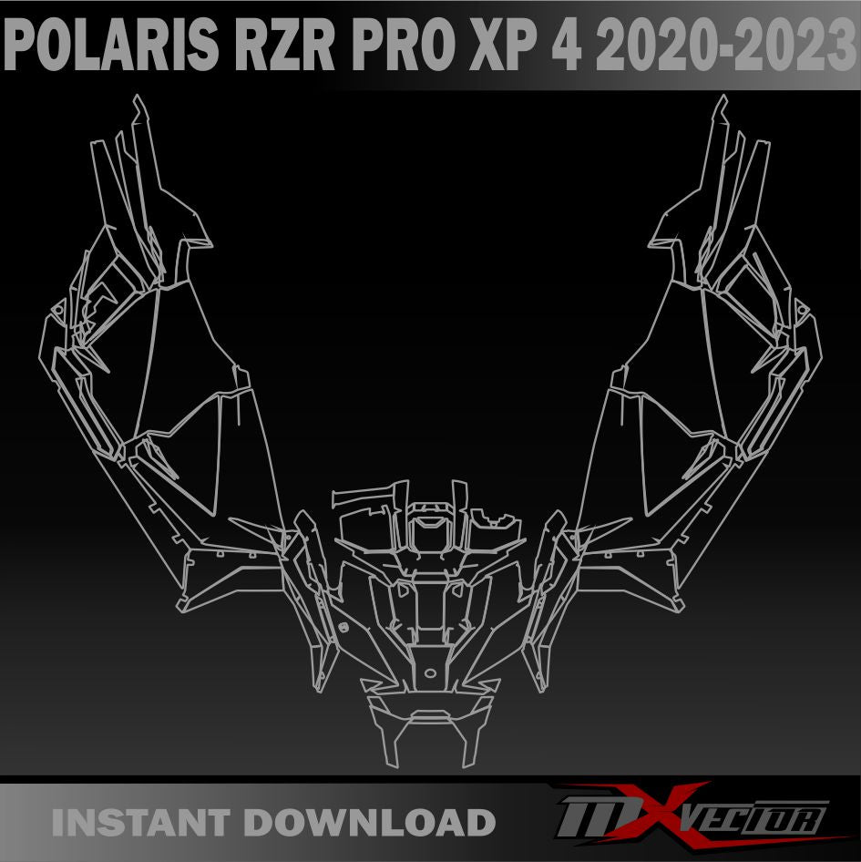 POLARIS RZR PRO XP 4 DOORS 2020-2023